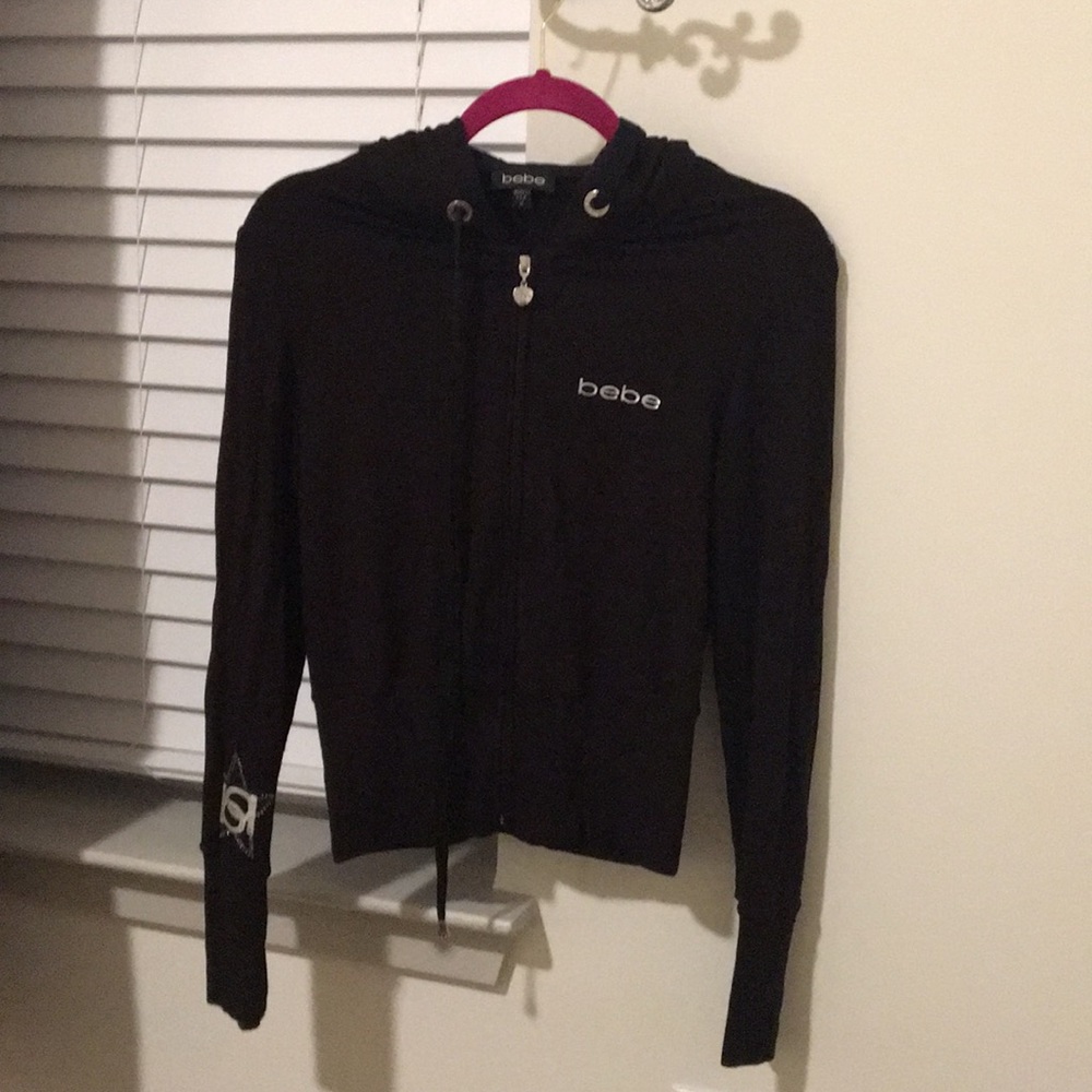 Black Bebe sweat shirt